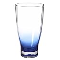 Tall Acrylic Tumblers Set of 4 - Blue