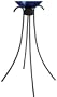 Echo Valley 4061 Wrought Iron Stand for Gazing Globes, For 8- to 12-Inch Diameter Globes and Half-Globes