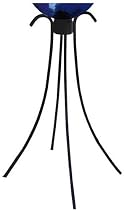 Echo Valley 4061 Black Wrought Iron Low Profile Gazing Globe Stand