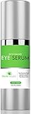 Revitalize Eye Serum - For Dark Circles, Puffiness, Bags, Tired, and Swollen Eyes - Anti-Aging Treatment - FREE e-Book With Purchase - Hydrating, Firming & Diminishes Wrinkles, Fine Lines, and Crows Feet