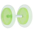 0 Gauge Green Glow In The Dark Cheater Plug