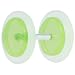 0 Gauge Green Glow In The Dark Cheater Plug