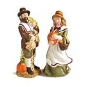 Pilgrim Salt/Pepper Shakers Gift Set - Thanksgiving Decor - Tabletop
