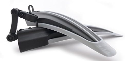 Lightweight Bike Mudguards Front&amp;Rear Fenders Tyre Set Mud Guards For MTB Road Bike (mudguards bicycle-Gray)