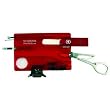 SwissCard Lite, Translucent Ruby, 81mm - SwissCard Lite