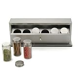 Review RSVP  / RSVP Endurance Spice Cabinet 1 shelf w/6 glass bottles