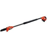 Black and Decker 18-Volt Cordless Electric Pole Chain Saw, 8-Inch Bar #NPP2018 by Black & Decker