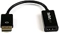 StarTech.com DP2HD4KS DisplayPort to HDMI 4K Audio/Video Converter