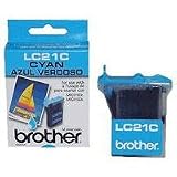 31PAl54NWQL. SL160  Brother LC21C Cyan Ink MFC3100/5100