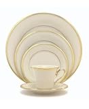 Lenox Eternal Gold Banded Ivory China Buffet/Service Plate