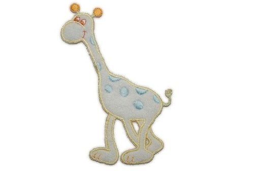 Giraffe 3-D groß 7,4 cm * 11 cm