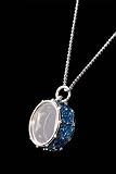 Snare Drum Necklace - Blue - B001JST0CG