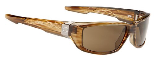 SPY DIRTY MO TORTOISE BRONZE LENS PLASTIC SUNGLASSES.