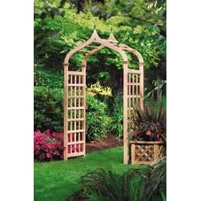 A3227 Casablanca Arbor Moorish-style arch. from Arbors & Trellises