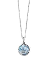 18" Small Round Ancient Glass Necklace