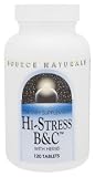 Source Naturals - Hi Stress B & C With Herbs, 120 tablets