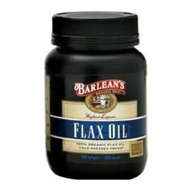 Highest Lignan Flax Oil Softgels by Barlean's Organic Oils
