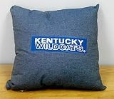University of Kentucky UK WILDCATS - 18 Denim Throw Pillow