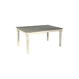 Kitchen & Housewares : Michael Scott Berkshire Road Granite Top Farm Table In Antique Cream