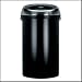 Brabantia 378782 Matt Black Touch Bin 50 L - Fingerprint Proof Lid