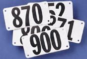 Wear and Tear Competitor Numbers