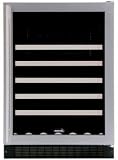 Marvel Luxury Series 61WCMBSGR 24 Wine Cellar, 45-Bottle Capacity, Right Hinge
