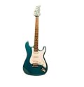 Austin Bazaar 39" Blue Electric Guitar with Accessories