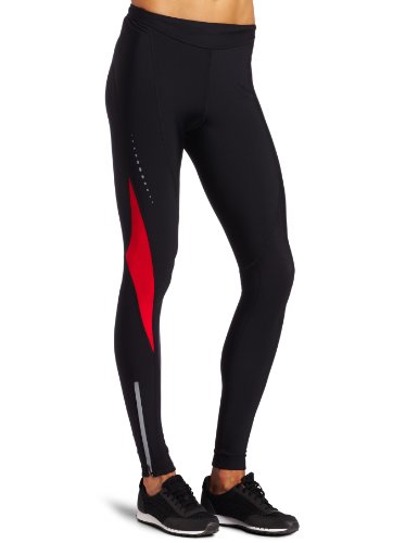 Gore Running Wear Womens Mythos Thermo Lady Tights, Black/Red, X-Small