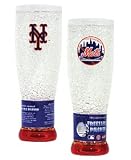 New York Mets Crystal Pilsner Glass