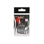 Matzuo America Circle Hook, Straight Eye, Black Chrome 4pc 7/0 #122011-7/0