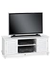 Savannah Wide-screen Tv Stand Two-door White