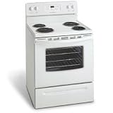 Frigidaire FEF356G 30'' Freestanding Electric Range with 4 Coil Burners, Porcelain Burner Bowls, 5.3