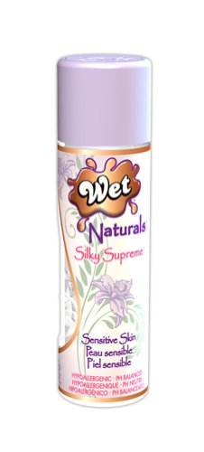Wet Naturals Glycerin & Paraben Free Silicone Based Personal Lubricant - 3.1 oz Silky Supreme