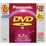 Review Panasonic LMRF120LE10 / Panasonic LMRF120LE10 4.7GB DVD-R, 4xSpeed, Jewel case