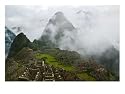 Ancient Ruins of Machu Picchu, Andes Mountain, Peru Art Photographic Poster Print by Keren Su, 16x12