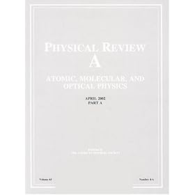 Physical Review a - Annual CD-Rom by