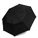 EEZ-Y Folding Golf Umbrella 58-inch Large Windproof Double Canopy - Auto Open, Sturdy and Portable