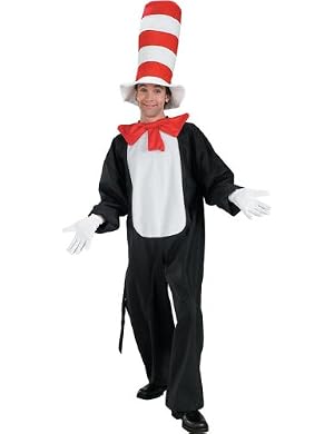 Rubie?s Costume Co   Cat In The Hat Adult Costume And Hat