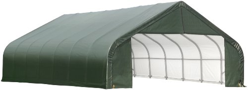 ShelterLogic 84060 Green 26'x36'x16' Peak Style Shelter