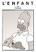 THE SIMPSONS - HOMER & MAGGIE - L'ENFANT - NEW POSTER(Size 24"x36")