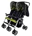 Combi Twin Sport 2 Side by Side Double Stroller in Ember/Wasabi Image