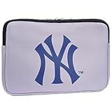 New Centon Yankees Edition MLB Laptop Sleeve For 15.6" Notebook PCs Faux Fur Lining Elastic Straps