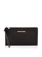 Michael Kors Clutch Bedford Lg Zip (Negro)
