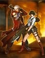 Devil May Cry 4 Cloth Wall Scroll Poster- P182