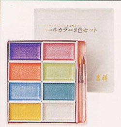 Cover image : 吉祥 顔彩パールカラー8色セット