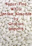 Grecian Imports Brand - Jordan Almonds - Super Fine (Best Grade) - White - Polished (shiny) 1 pound