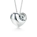 TIFFANY＆Co. ティファニー ネックレス フォールド ハート シルバーペンダント 並行輸入品 (品番:235)