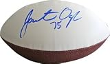 Jonathan Ogden Autographed/Hand Signed Baltimore Ravens Football