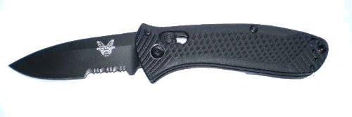 Benchmade Pardue Design Auto Mini-Presidio Ultra Knife with BT2 Coating and ComboEdge