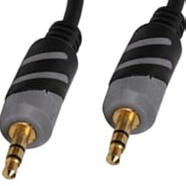 0.75m 3.5mm Stereo Jack Audio Cable ~ Superior Quality ~ Analogue ~ Jack to Jack (M-M) ~ 24k Gold Plated ~ Oxygen Free Copper (OFC) ~ Shielded ~ Stylish